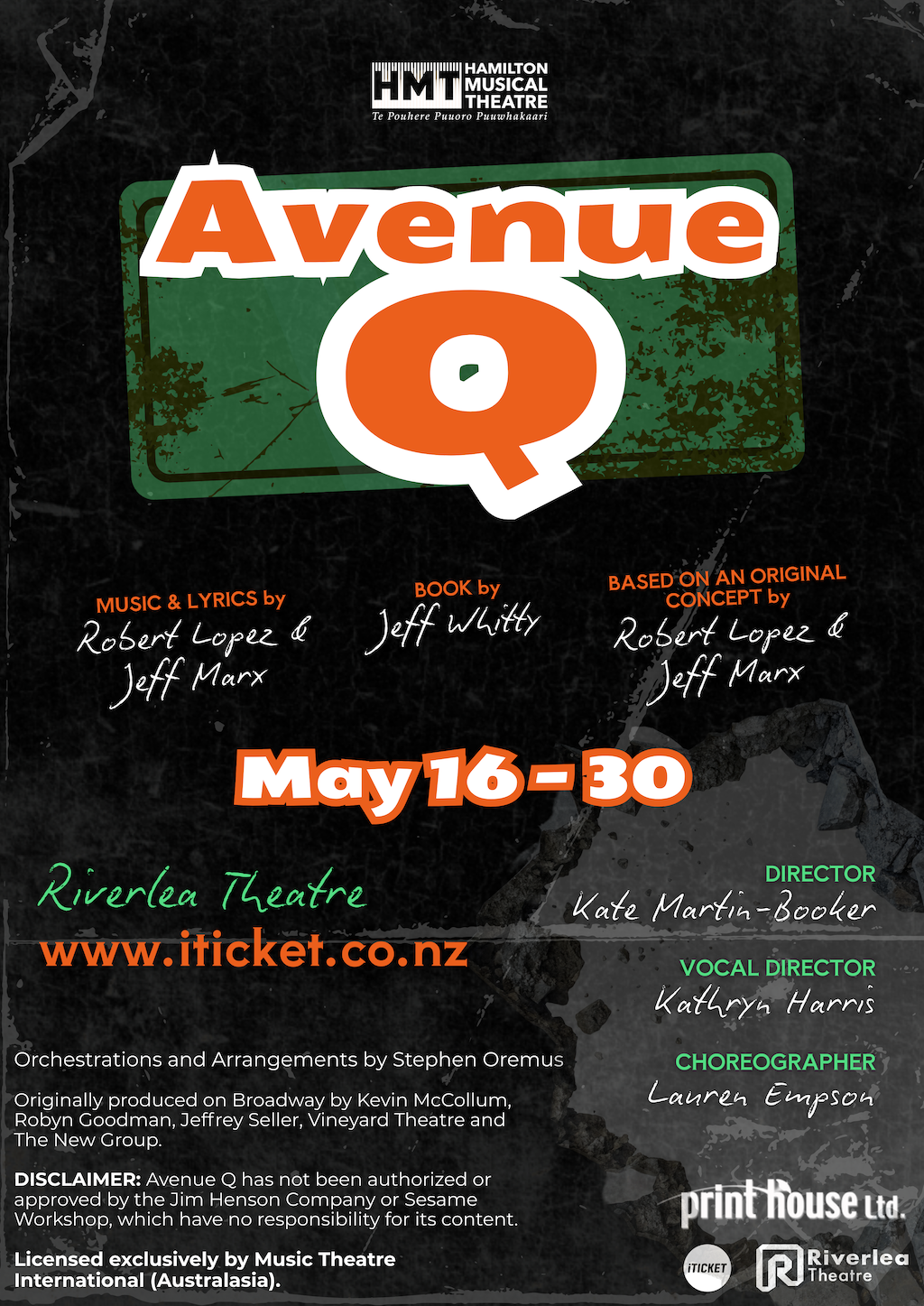 Avenue Q - DIGITAL POSTER